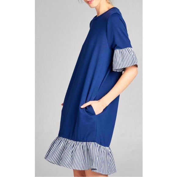 Navy dress - Picture 3 of 5